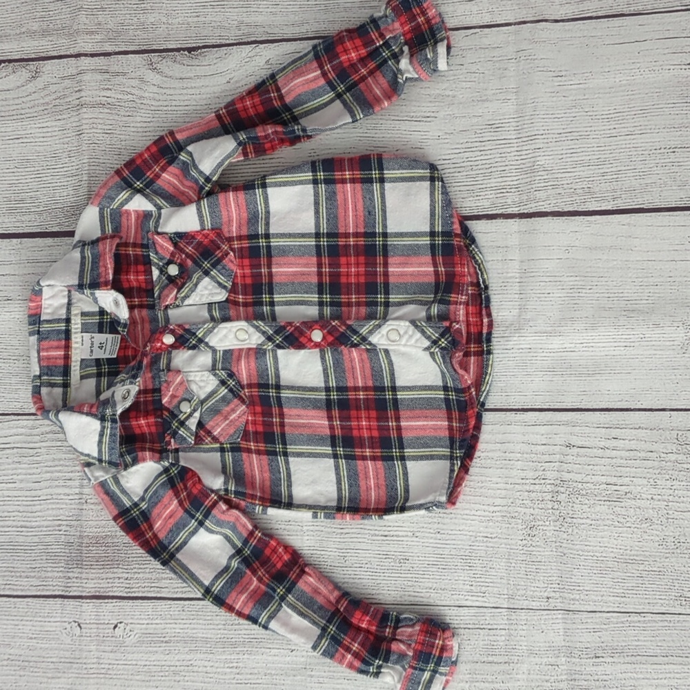Carter's flannel shirt